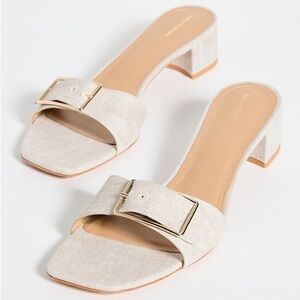 Reformation Adria Block Heeled Sandal size 10